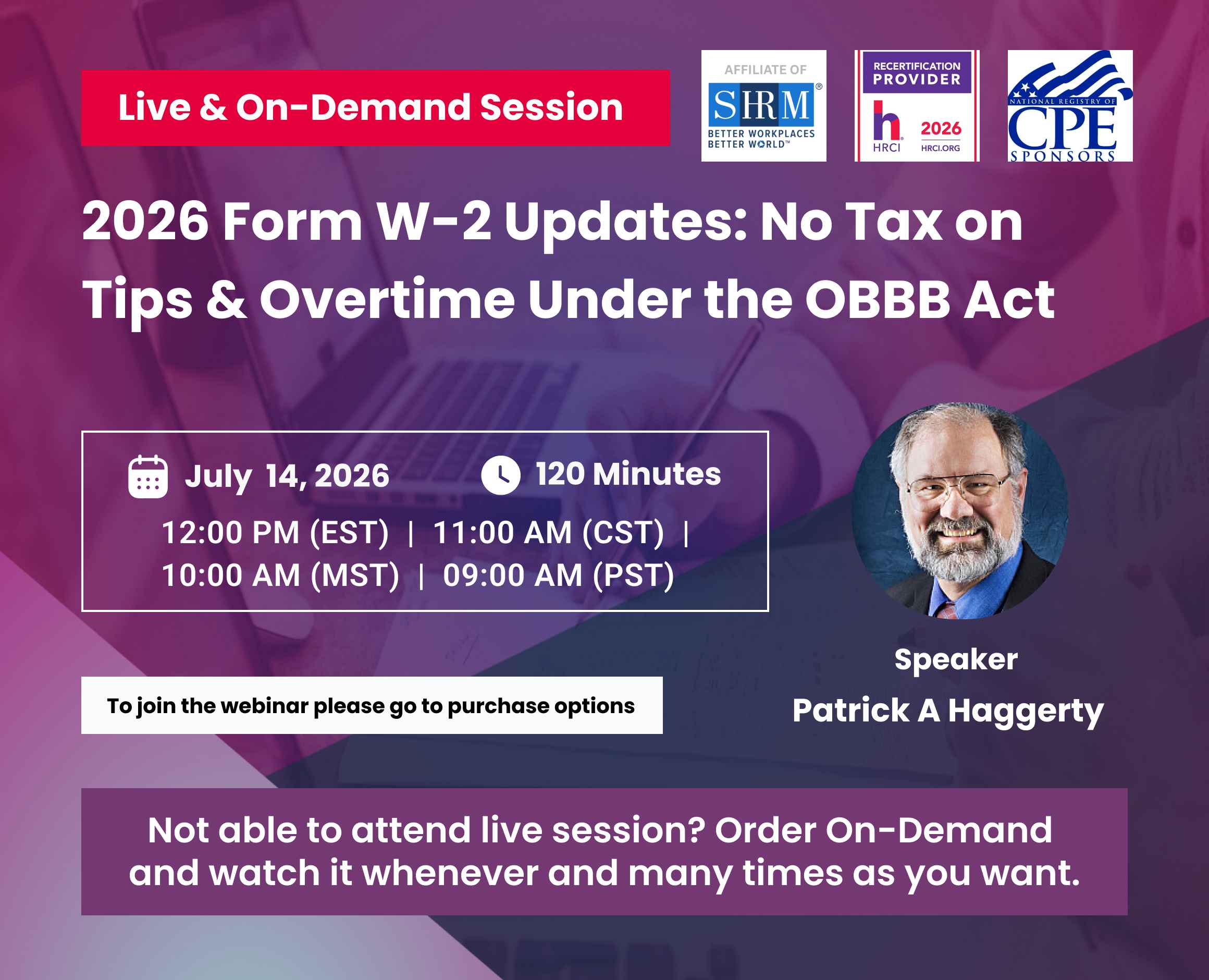 2026 Form W-2 Updates: No Tax on Tips & Overtime Under the OBBB Act