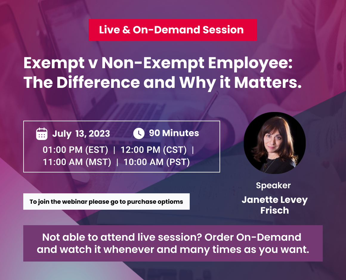 Exempt v Non-Exempt Employees: The Difference and Why it Matters