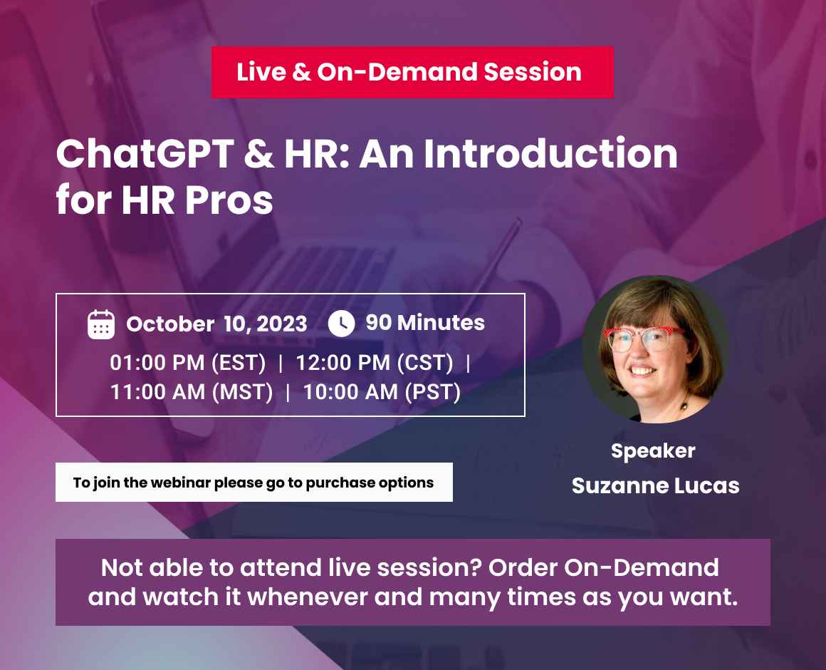 ChatGPT & HR: An Introduction for HR Pros